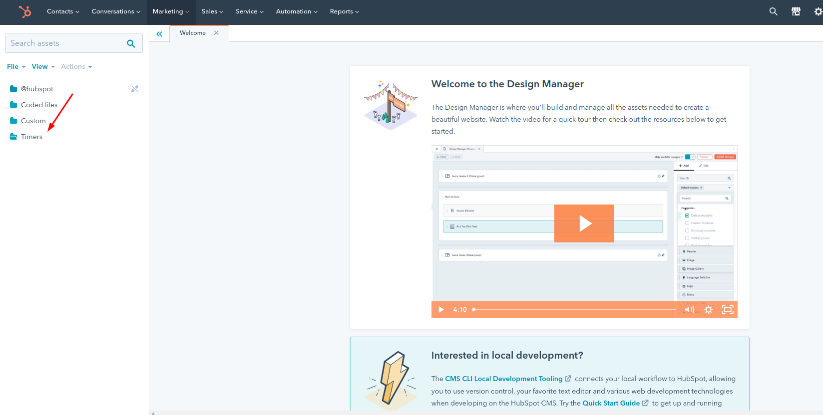 HubSpot Design tools