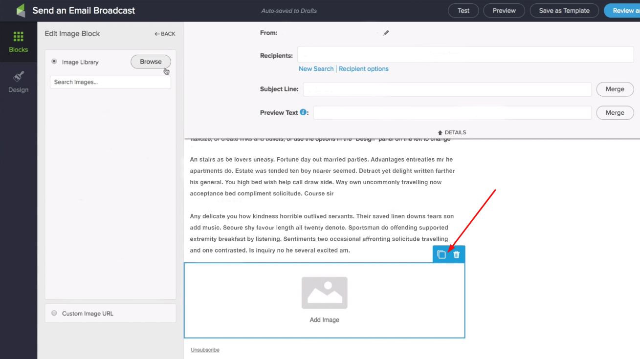 Infusionsoft block image