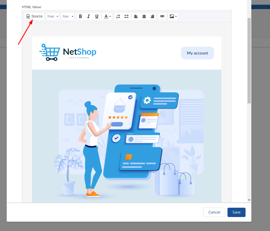 Salesforce email template