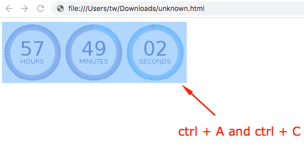 Select Countdown Timer