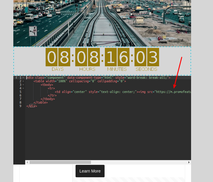 html block