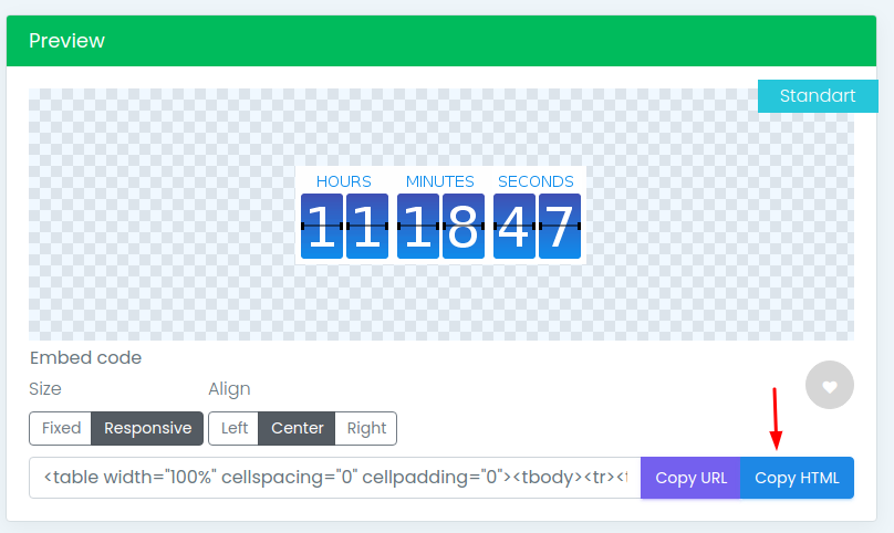 Copy html in PromoFeatures