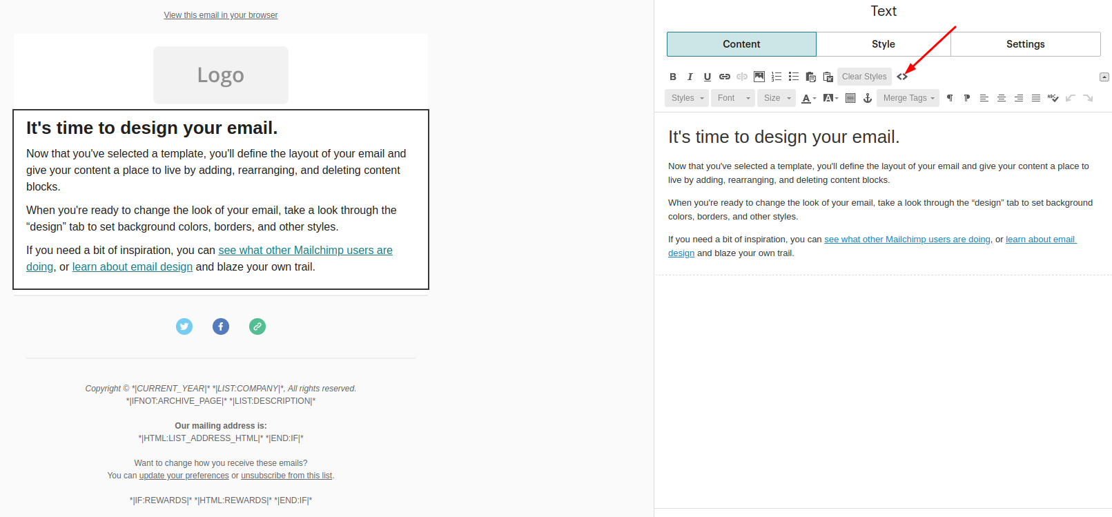 MailChimp source code