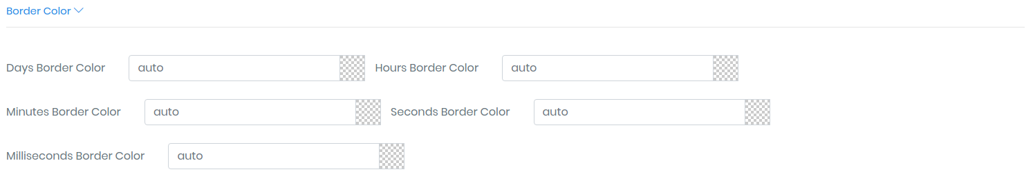 Digits countdown timer