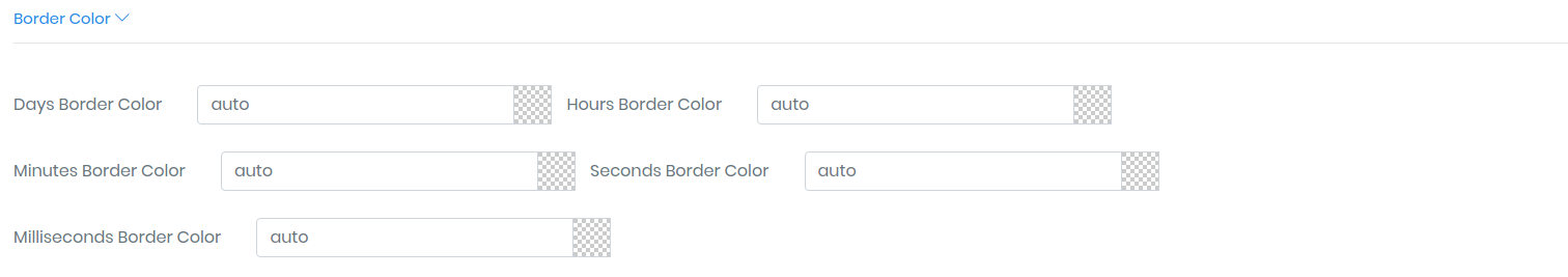 Digits countdown timer